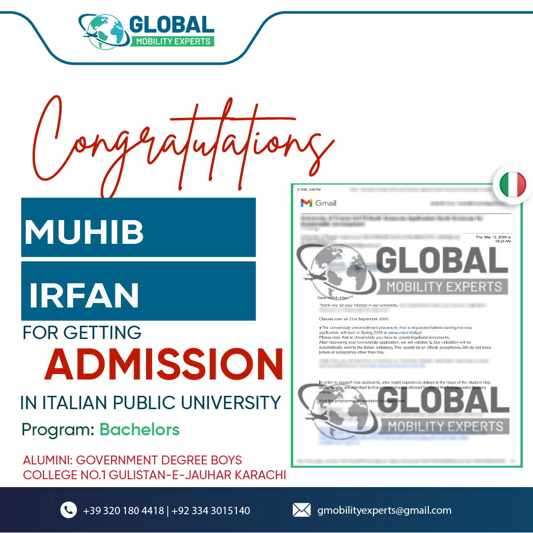 Admission Muhib
